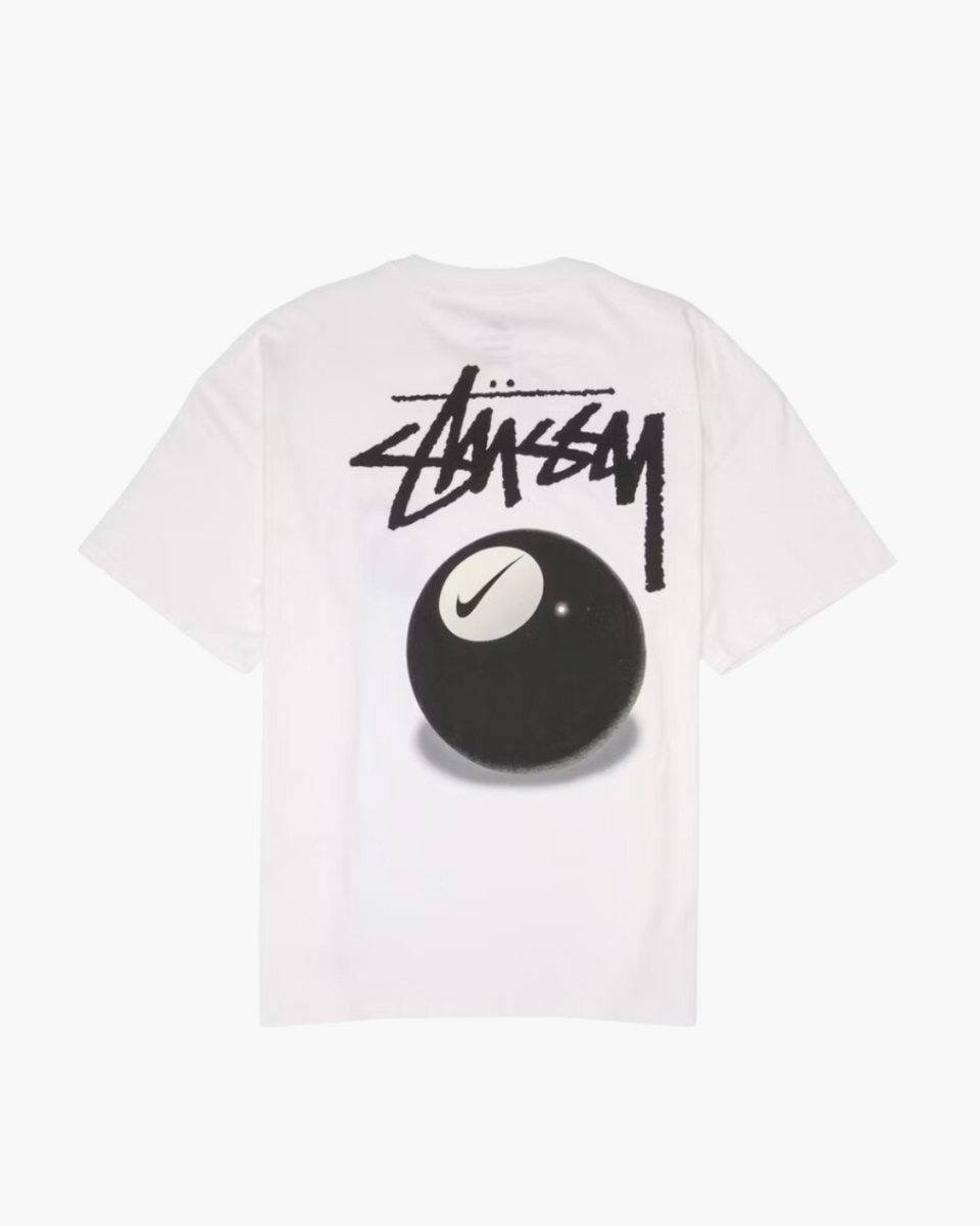 ましゅまろ。海外限定/stussy/8 ☆新品/海外限定/stussy/8 BALL ピグメント Tシャツ/WH/L