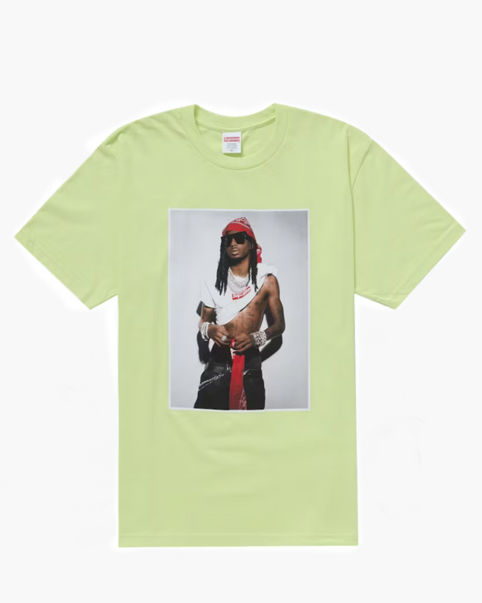 Supreme Playboi Carti Tee Green Pale FW25| The Sneaker Store