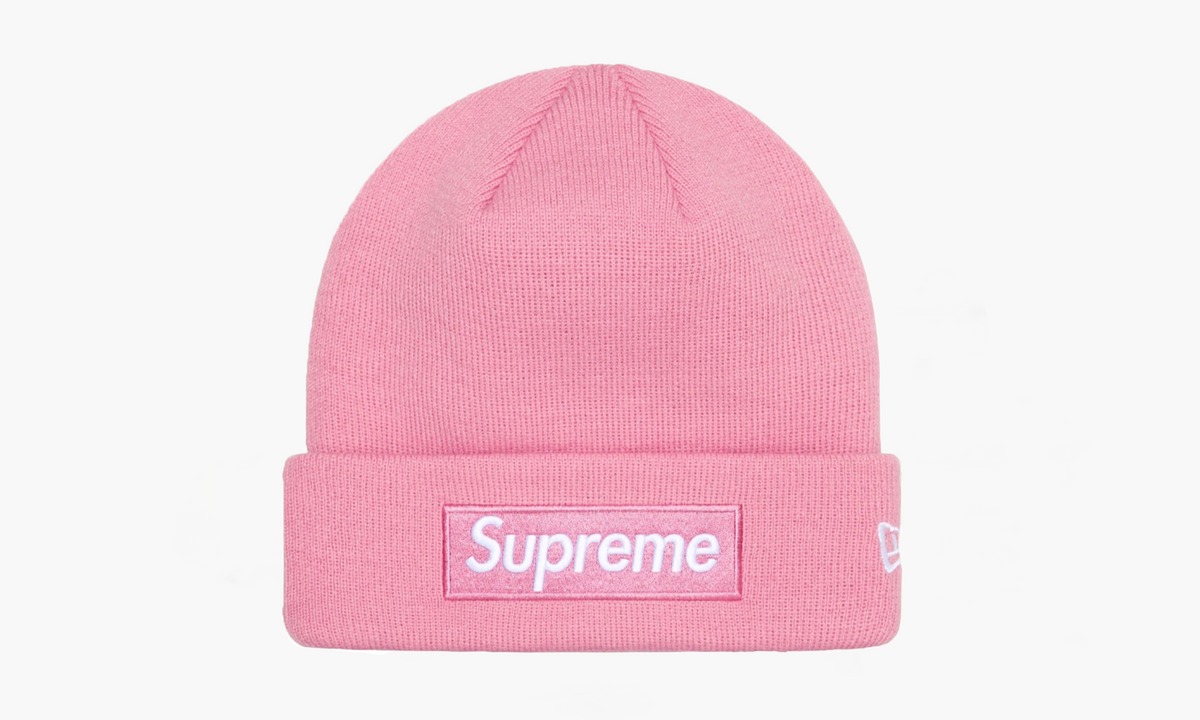 Supreme Box Logo beanie - Pink - The Sneaker Store Supreme Box Logo beanie - Pink - The Sneaker Store