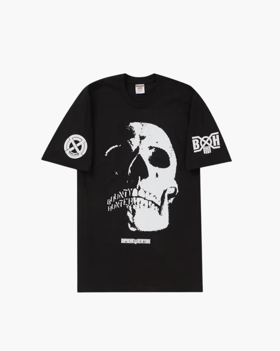 Supreme Bounty Hunter Skulls Tee Black | The Sneaker Store