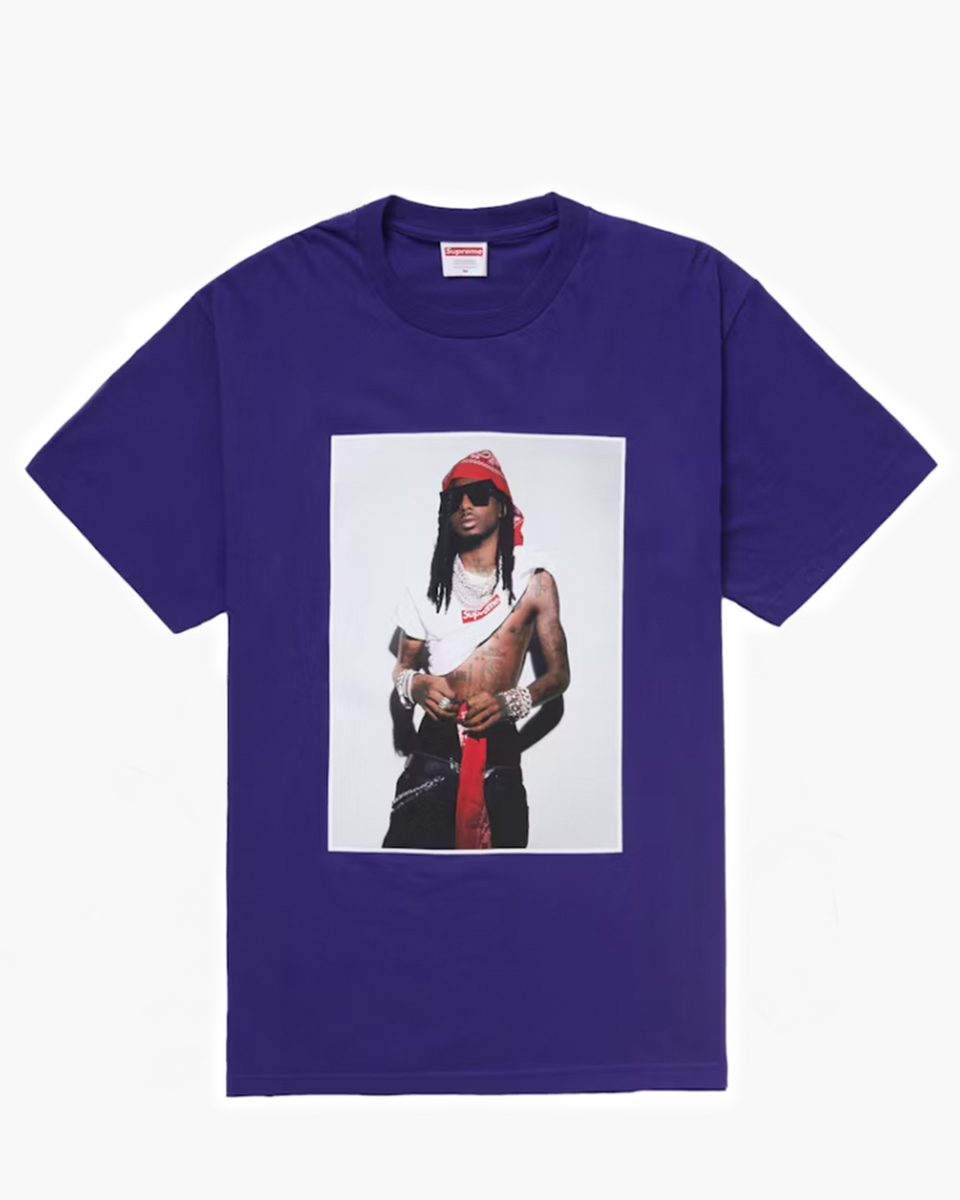 Supreme Playboi Carti Tee Purple FW25| The Sneaker Store