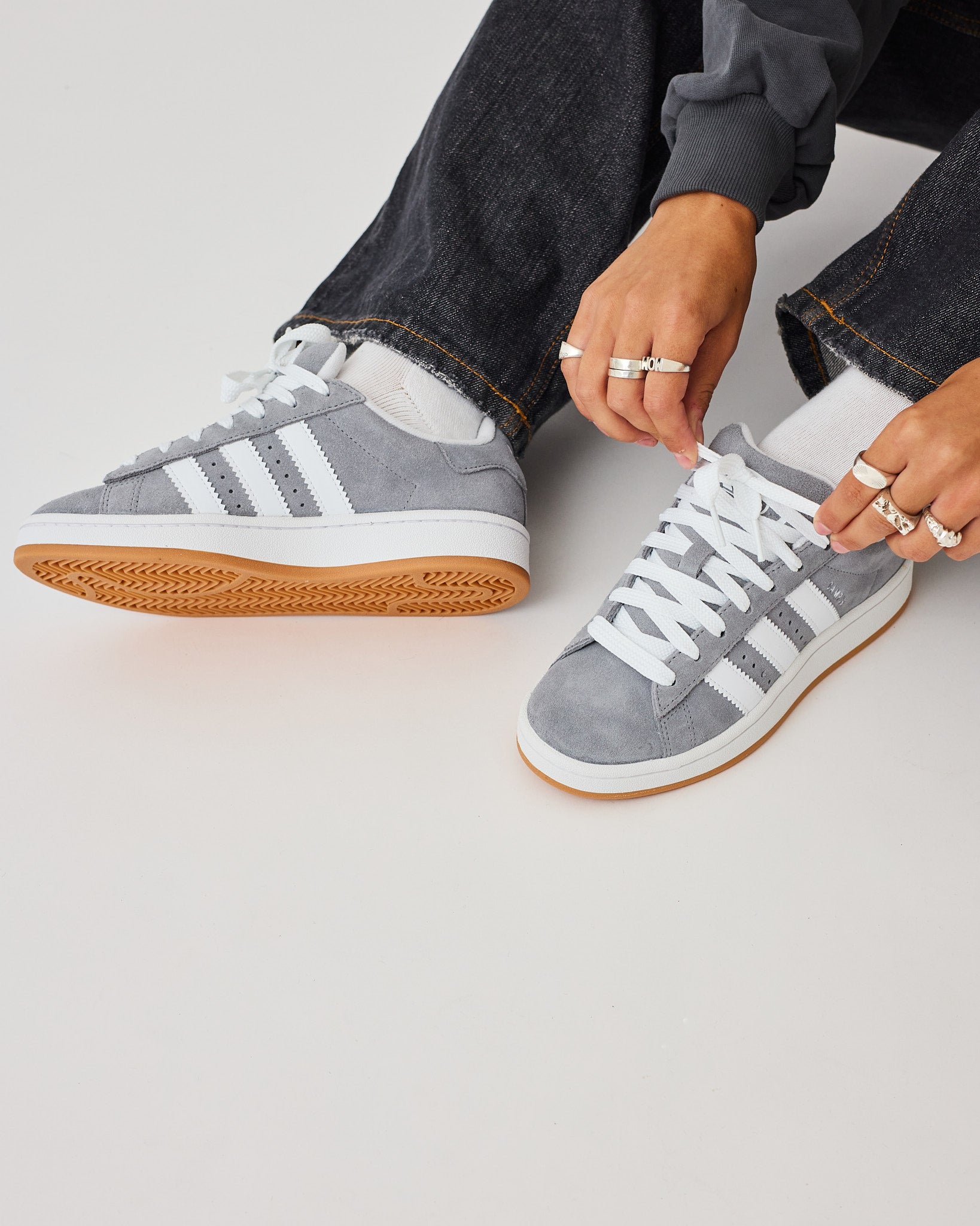 Adidas Campus 00s Grey White | The Sneaker Store Adidas Campus 00s Grey White | The Sneaker Store