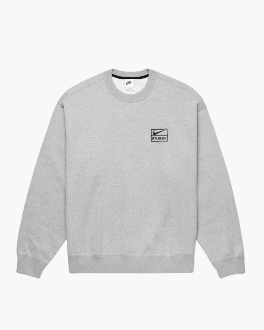 Nike x Stussy Crew Fleece Grey | The Sneaker Store Nike x Stussy Crew Fleece Grey | The Sneaker Store