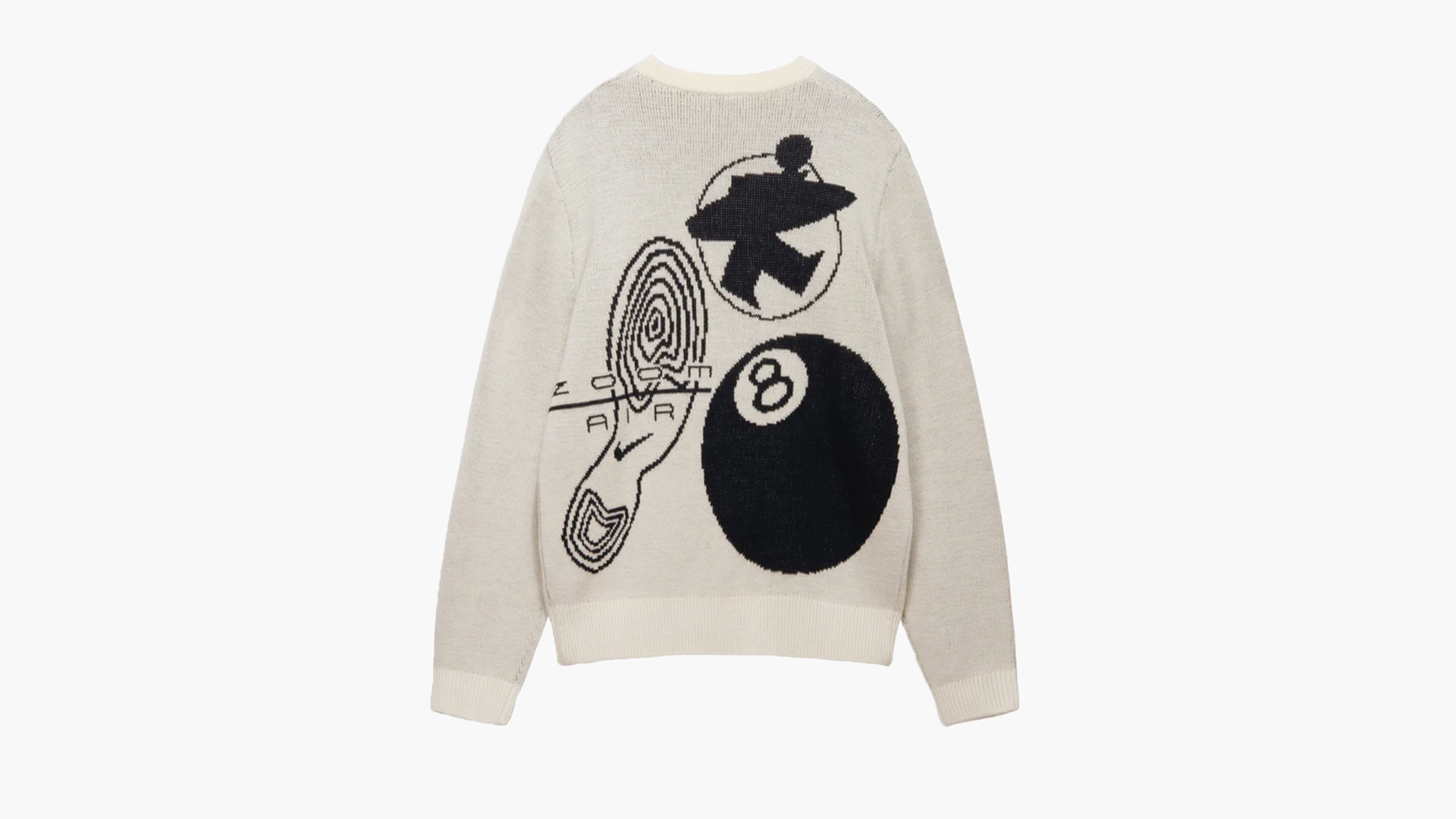 Nike x Stussy Knit Sweater Natural | The Sneaker Store Nike x Stussy Knit Sweater Natural | The Sneaker Store